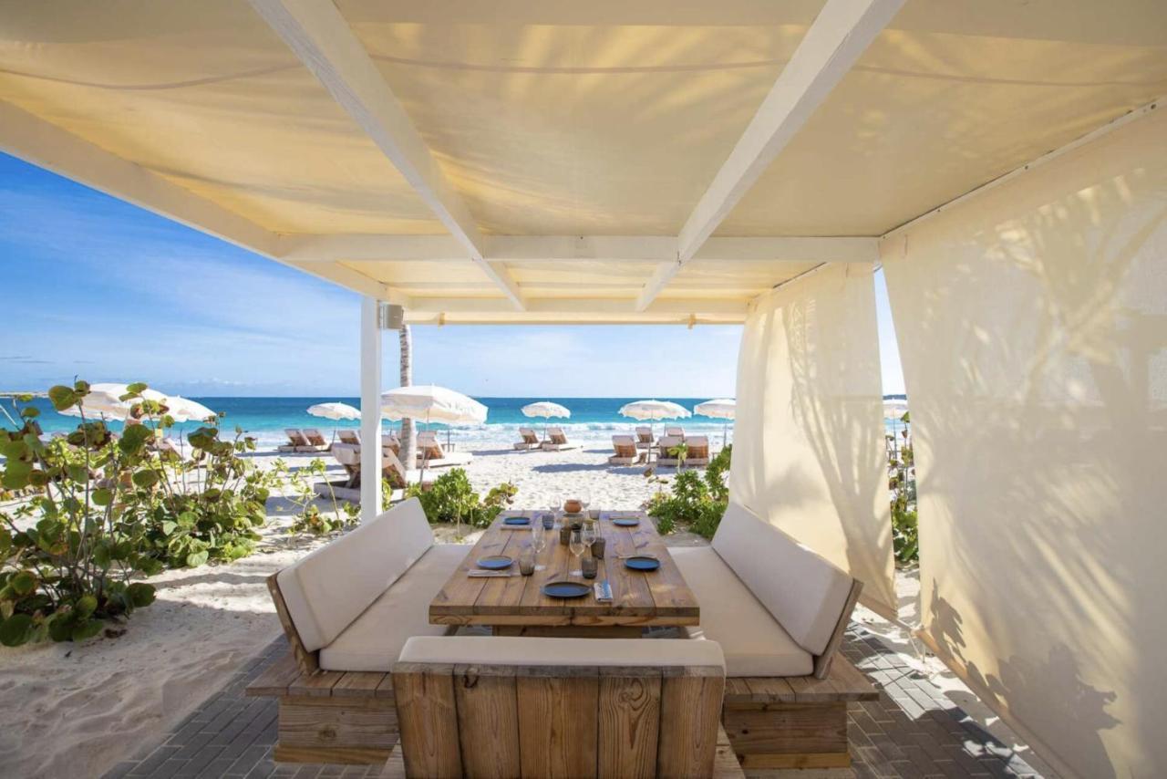 Top Floor Unit 520 Ft2 - 48 M2 With Stunning Dominant View On Ocean, St Barth, Orient Bay Cul de Sac Exterior foto