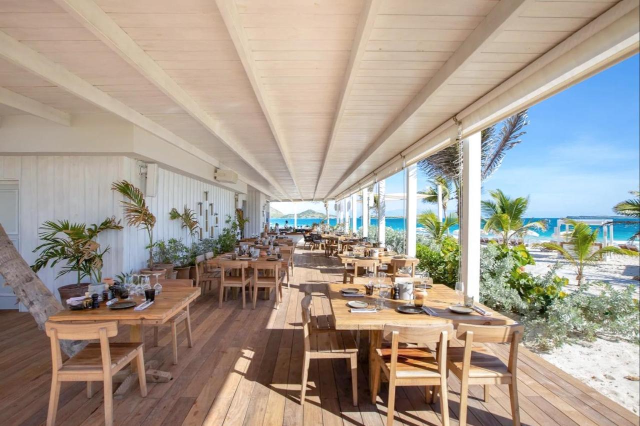Top Floor Unit 520 Ft2 - 48 M2 With Stunning Dominant View On Ocean, St Barth, Orient Bay Cul de Sac Exterior foto